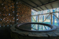 Баня на дровах «Лесная Хижина»: Чан